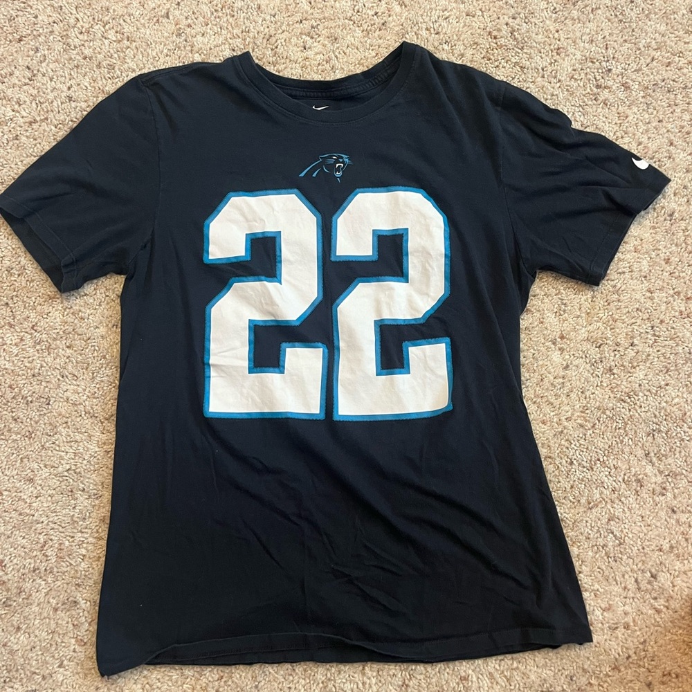 Nike Carolina Panthers Christain McCaffrey Jersey Tee